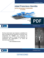 Conceptos Fundamentales de Costos