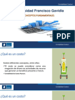 Conceptos Fundamentales de Costos