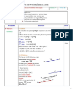 Fiche Pedagogique Vecteur Et Ranslation Partie 1 1