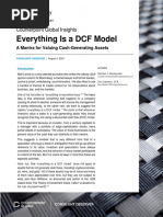 Everything Is A DCF Model