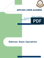 Matrix Basics - Transpose