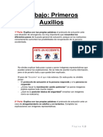 Trabajo Primeros Auxilios