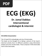 Ecg (Ekg) : Dr. Jamal Dabbas Interventional Cardiologist & Internist