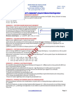 Serie 5 Et 6 Electrostatique