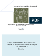 Mieux Comprendre Les Troubles Du Calcul 2018