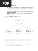 DBMS Architecture