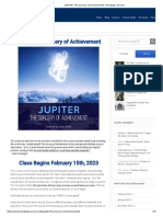 JUPITER - The Sorcery of Achievement - Strategic Sorcery