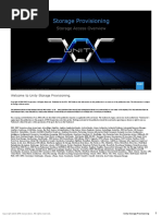 Unity Storage Provisioning SRG