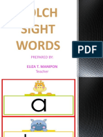 DOLCH Sight Words