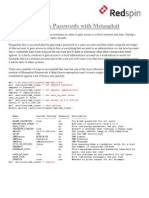 Testing Windows Passwords With Metasploit