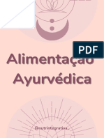 Alimentação Ayurvédica: princípios e sabores