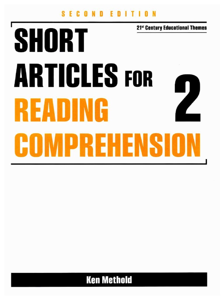 Short Articles For Reading Comprehension 2 | PDF