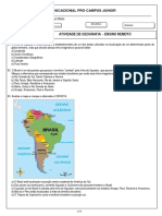 Localização geográfica do Brasil