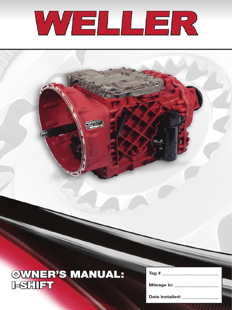 Weller I Shift Owners Manual PDF Manual Transmission Clutch