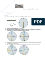 Kumihimo Bracelet Instructions