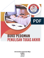 Pedoman Penulisan Tugas Akhir UIMA 2022