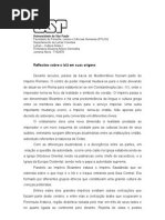 Trabalho de Cultura Árabe