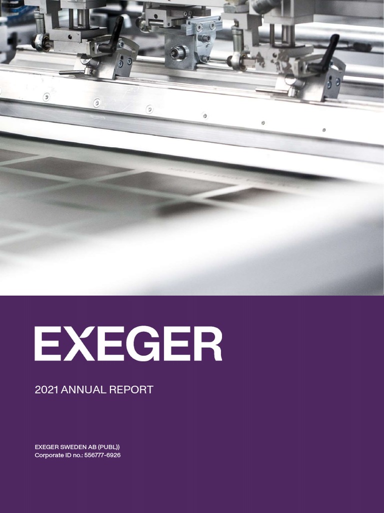 Financial Info Exeger PDF Historical Cost Fair Value