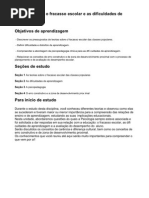 Os Mitos Sobre o Fracasso Escolar e as Dificuldades De