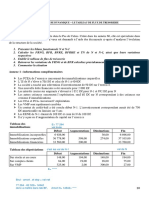 TD 3 - Tableau de Flux de Trésorerie - Ana Fi L3 !!!!!