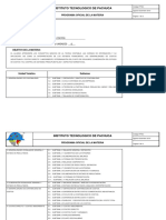 Programa Estudios Costos y Contabilidad Itp