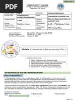 OA315 Prelim Module 1