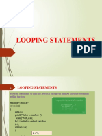 Week 4 - Looping - Do While Statement