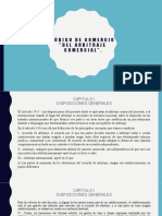 Código de Comercio Del Arbitraje Comercial