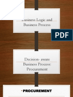 Business Logic and Business Process