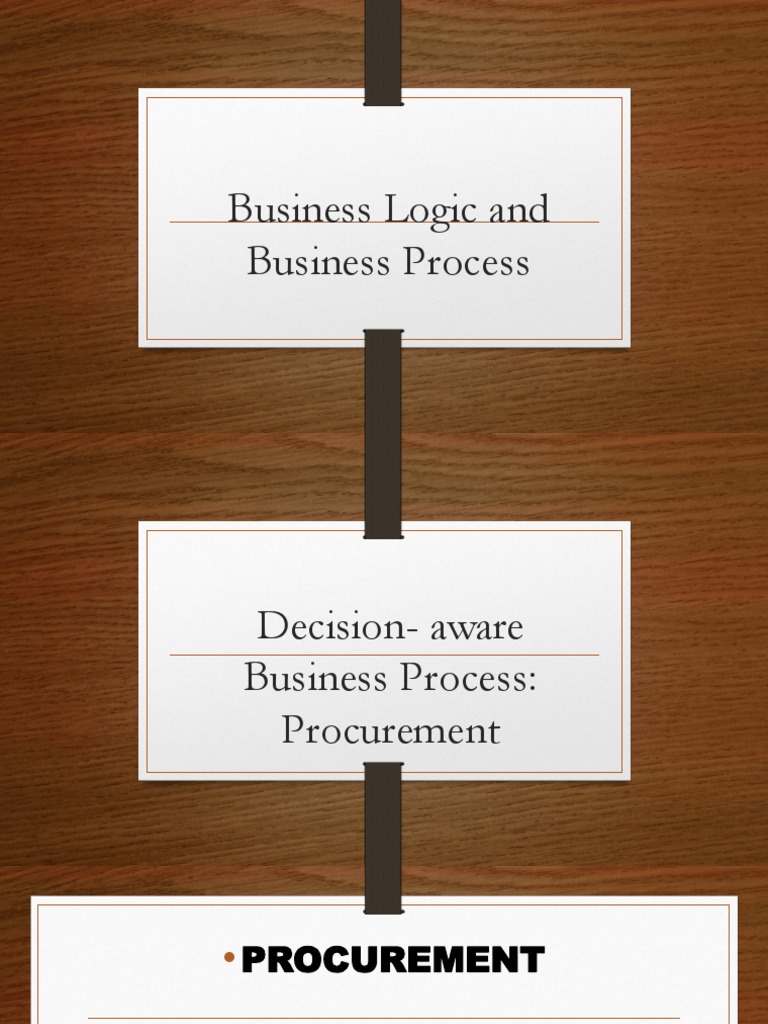 Decision Logic in Business Processes | PDF | Business Process | Logic