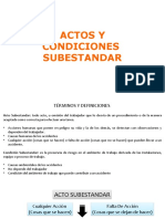 Actos y Condiciones Subestandar