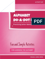 Alphabet Do A Dot Letter Activity Set Color