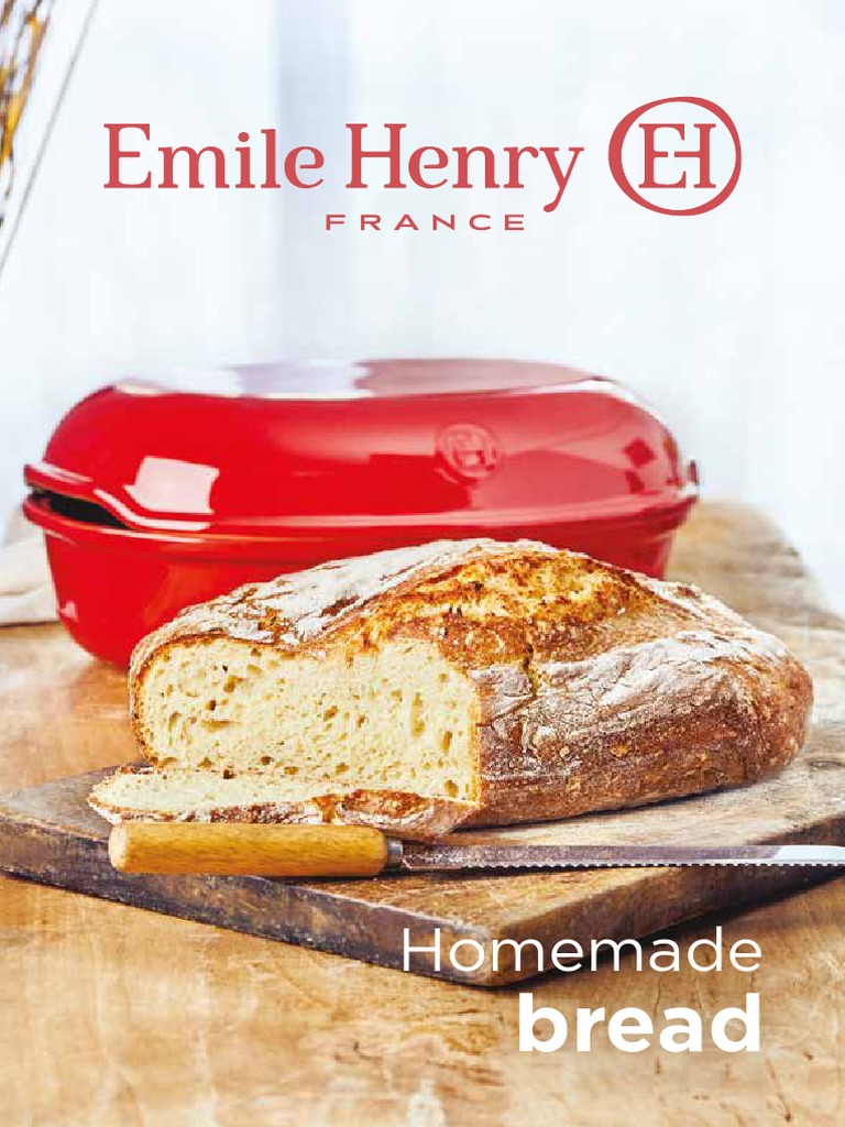Emile Henry Bread Baking Recipe Booklet PDF Breads Dough