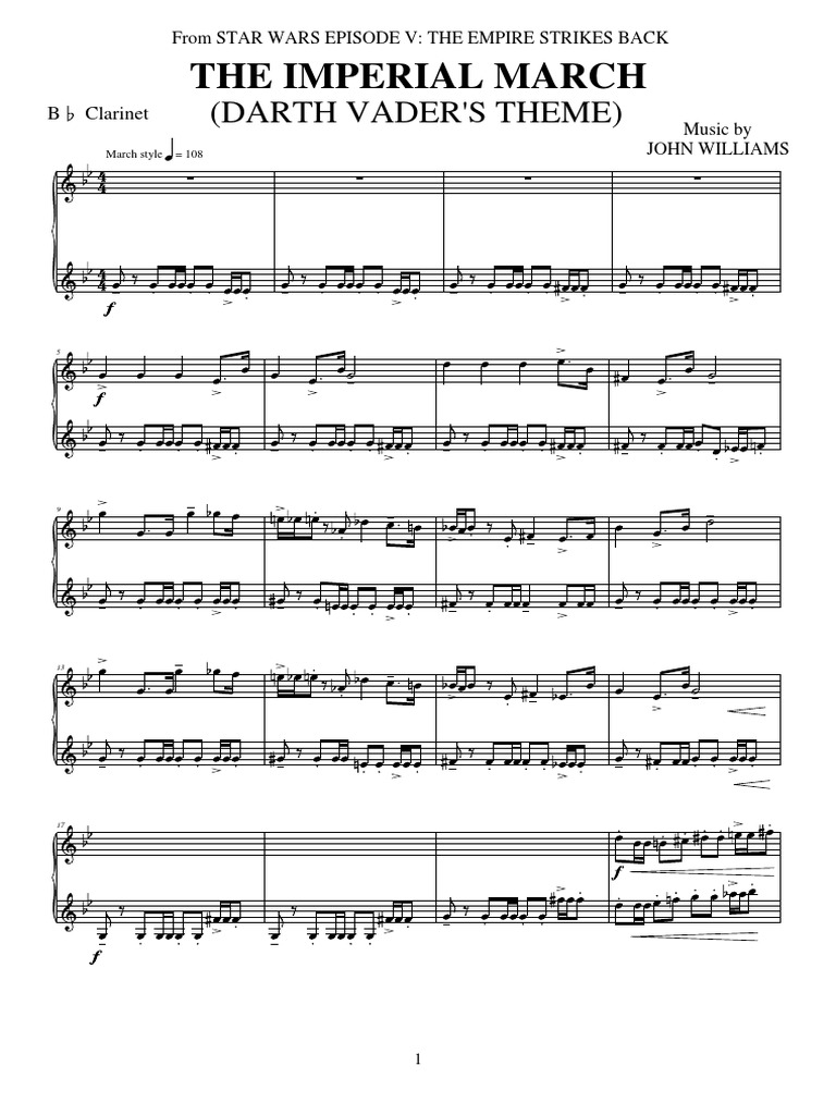 The Imperial March PDF