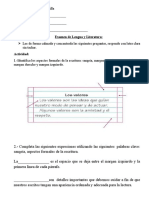 Examen de A.F.E. 3er Grado