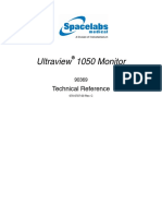 Spacelabs 90369 Monitor Ultraview 1050 - Technical Reference