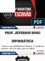 1ª Maratona PC - PR - Jeferson Bogo