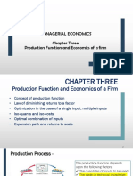 Chapter 3 - Production Function