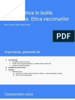 Aspecte etice în bolile infecțioase. Etica vaccinurilor