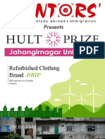 The Pledge Semi Final Hult Prize-JU.