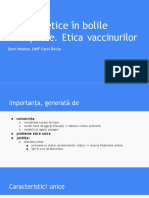 Aspecte etice în bolile infecțioase. Etica vaccinurilor