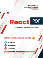 ReactJS Notes 