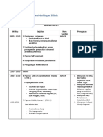 Jadwal Pembibingan Klinik