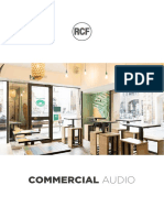 Commercial Audio Catalogue RCF - en