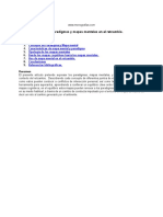 Uso de mapas mentales y paradigmas en el retcambio