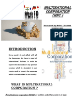 Multinational Corporation (MNC) PDF