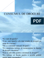 Consumul de Droguri DR Bogdana