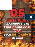 5 Critical Signs RBI