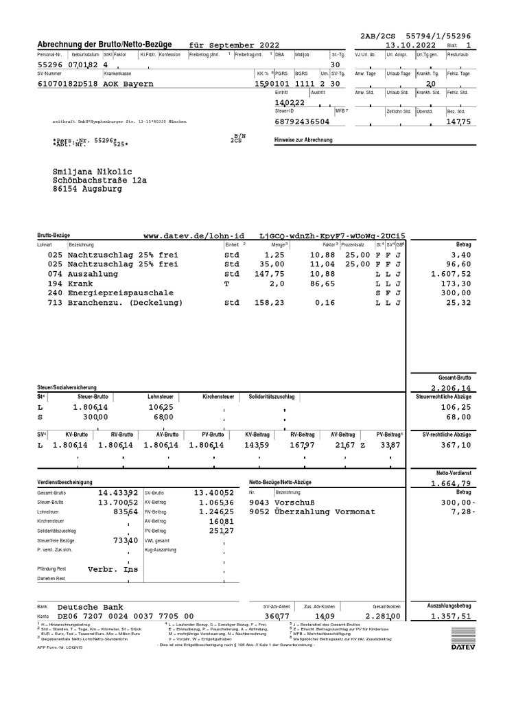 Brutto Netto Abrechnung September 2022 1 PDF