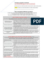 Animation Evaluation Worksheet